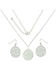 Montana Silversmiths Women's Sweet Memories Mountain Glacier Turquoise Jewelry Set, Silver, hi-res