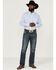 Resistol Men's Bell Solid Long Sleeve Button Down Western Shirt , Light Blue, hi-res