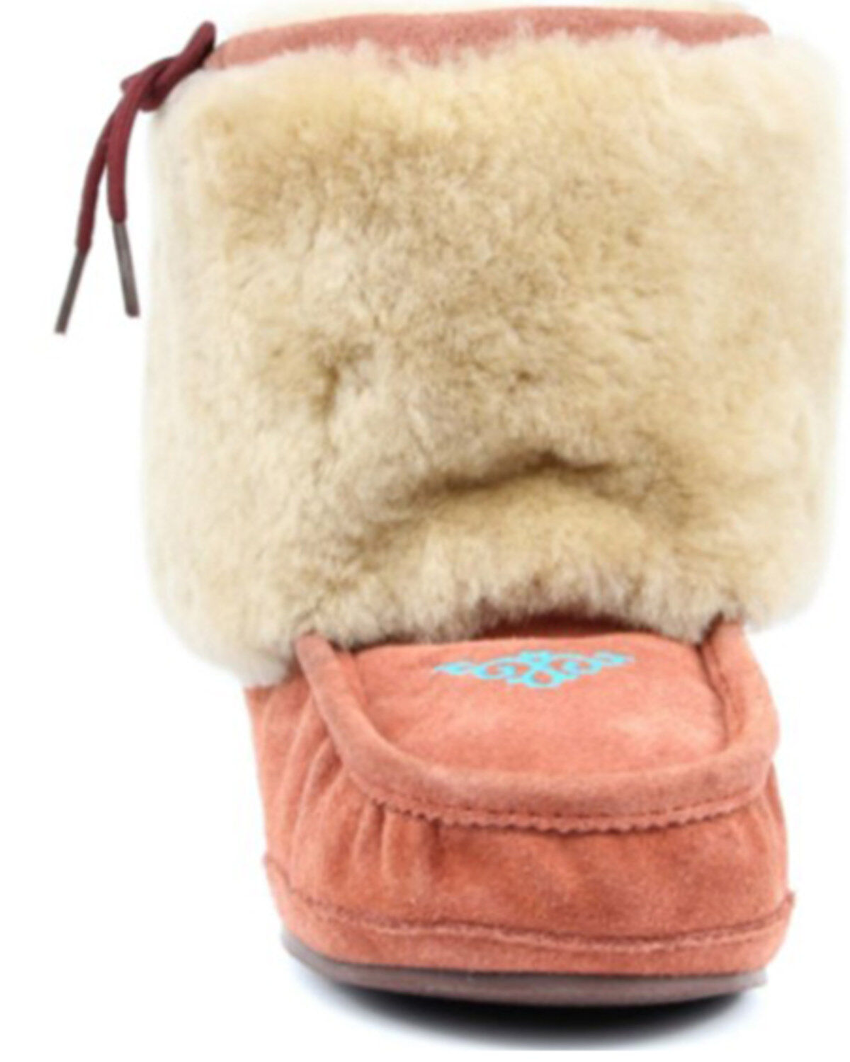 Image #4 - Superlamb Women's Navajo Slip-On Casual Fleece Booties - Moc Toe, , hi-res