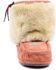 Image #4 - Superlamb Women's Navajo Slip-On Casual Fleece Booties - Moc Toe, , hi-res
