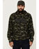 Image #1 - Hawx Men's Camo Print Fleece Work Hooded Sweatshirt , Camouflage, hi-res