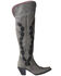 Junk Gypsy by Lane Women's Hard To Handle Over The Knee Boots - Snip Toe, Grey, hi-res