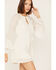 Image #2 - Shyanne Women's Eyelet Lace Long Sleeve Mini Dress, Ivory, hi-res