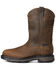 Image #2 - Ariat Men's WorkHog® Patriot Waterproof Western Work Boots - Carbon Toe, Brown, hi-res