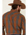 Image #5 - Resistol Men's Red Evans Large Plaid Long Sleeve Western Shirt , Red, hi-res