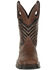 Image #5 - Durango Men's Maverick Waterproof Western Work Boots - Steel Toe, Brown, hi-res