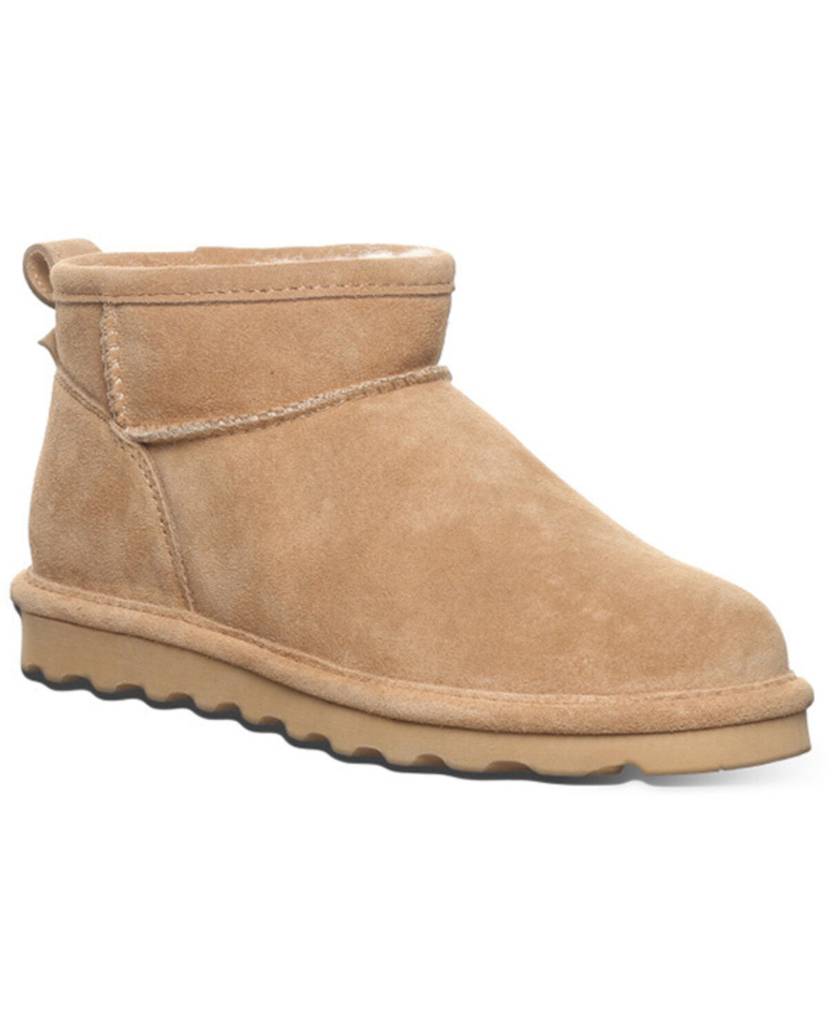 Image #1 - Bearpaw Women's Shorty Wide Casual Boots, Tan, hi-res