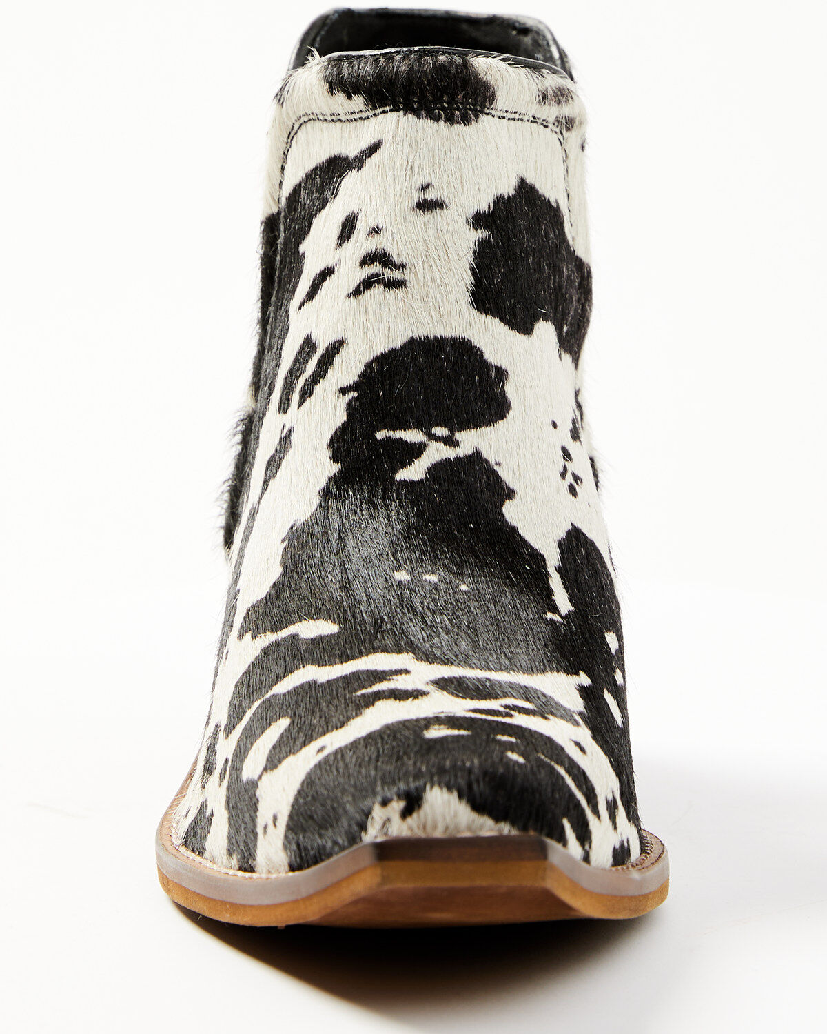 Image #4 - Myra Bag Women's Easy Going Cow Hair Western Booties - Snip Toe, , hi-res