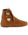 Minnetonka Ankle Moccasins, Brown, hi-res