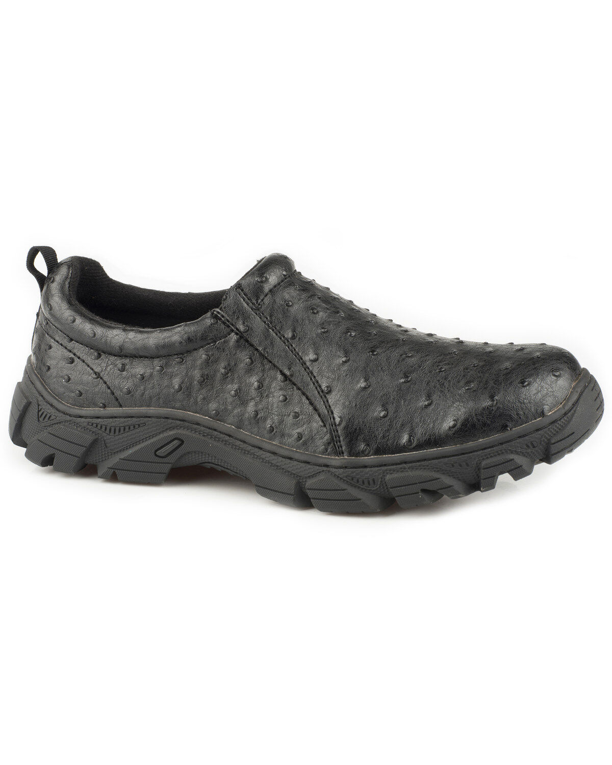 Image #1 - Roper Men's Cotter Ostrich Print Casual Shoes - Round Toe, , hi-res
