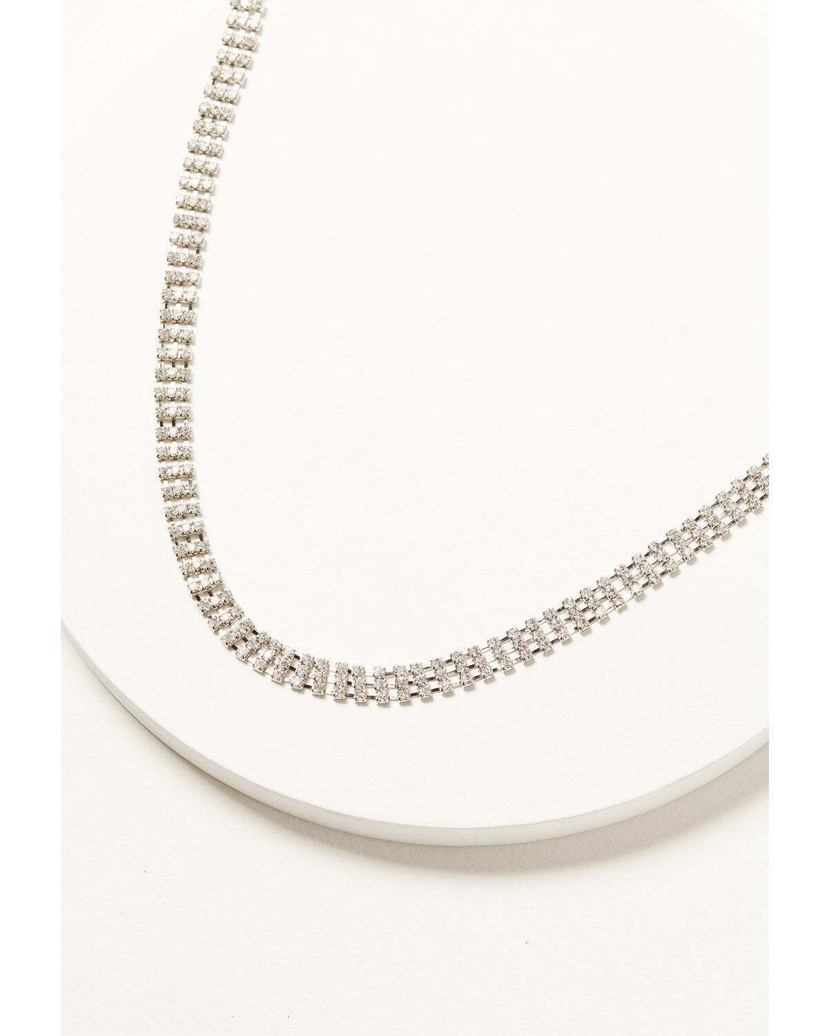 Image #2 - Austin Accent Women's Crystal Hat Band, Silver, hi-res