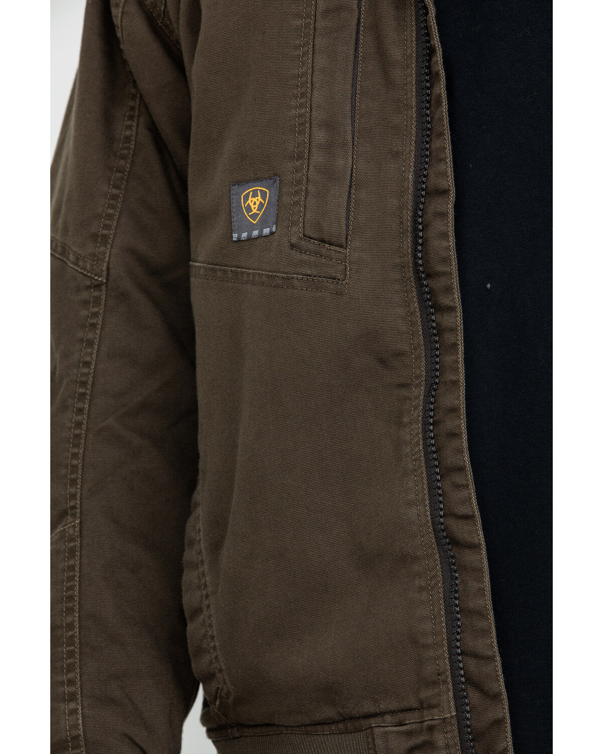 Image #5 - Ariat Men's Wren Rebar Washed Dura Canvas Insulated Work Coat - Big & Tall, , hi-res