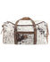 Image #1 - STS Ranchwear by Carroll Rustler Cowhide Duffle Bag, Brown, hi-res