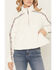 Image #3 - Hooey Women's Fleece 1/2 Zip Pullover, White, hi-res