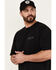 Image #2 - Hawx Men's Camo Logo Short Sleeve Graphic Work T-Shirt , Black, hi-res