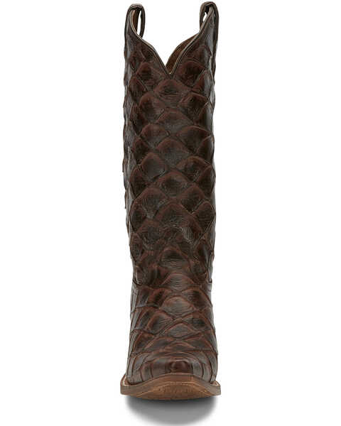 Nocona Women's Bessie Western Boots - Snip Toe, Chocolate, hi-res