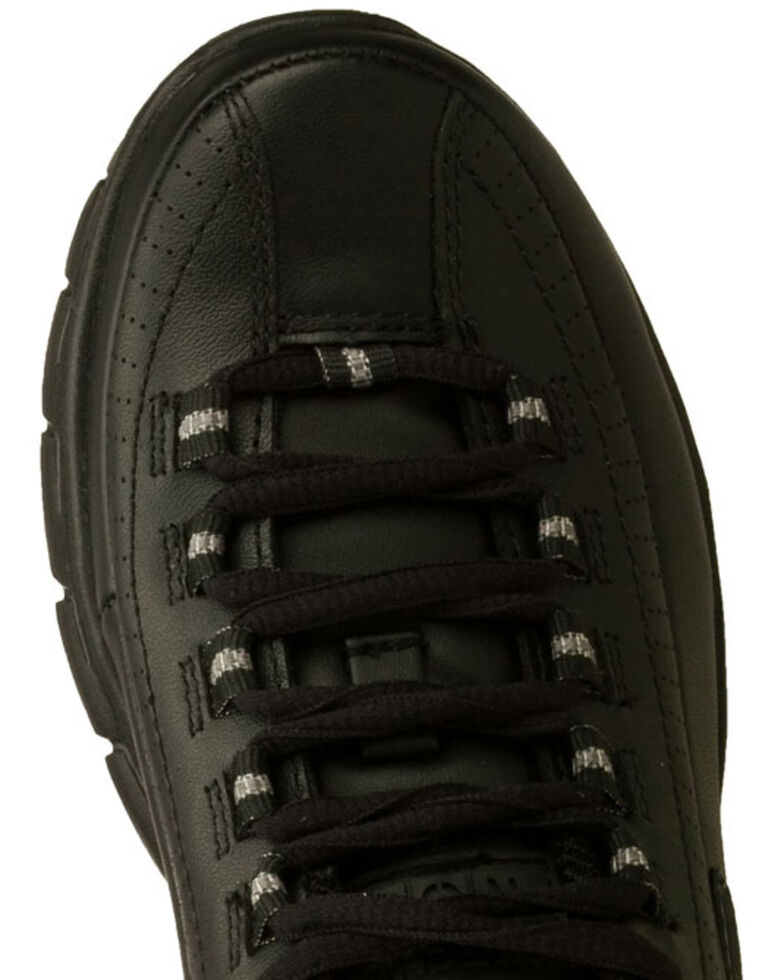 Skechers Womens Black Sure Track Trickel Slip Resistant Work Shoes