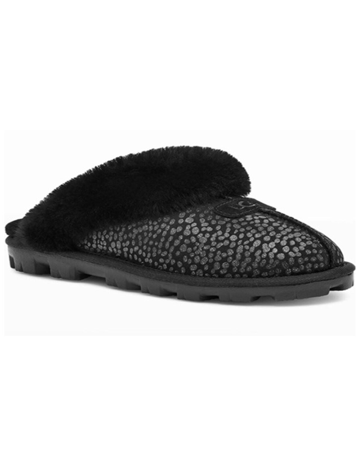 ugg slippers black
