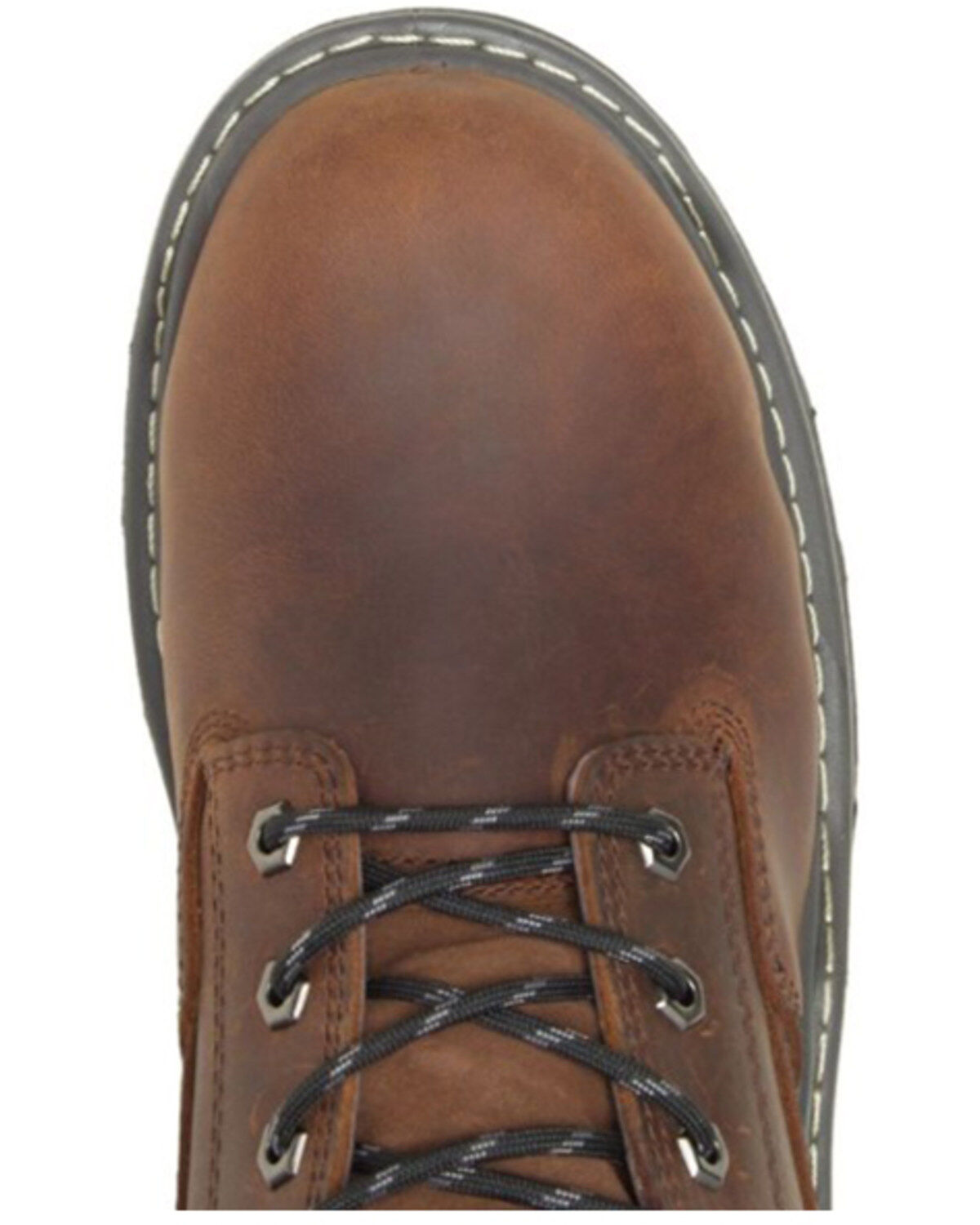 Image #4 - Wolverine Men's Raider Durashocks Waterproof Work Boots - Composite Toe, Brown, hi-res