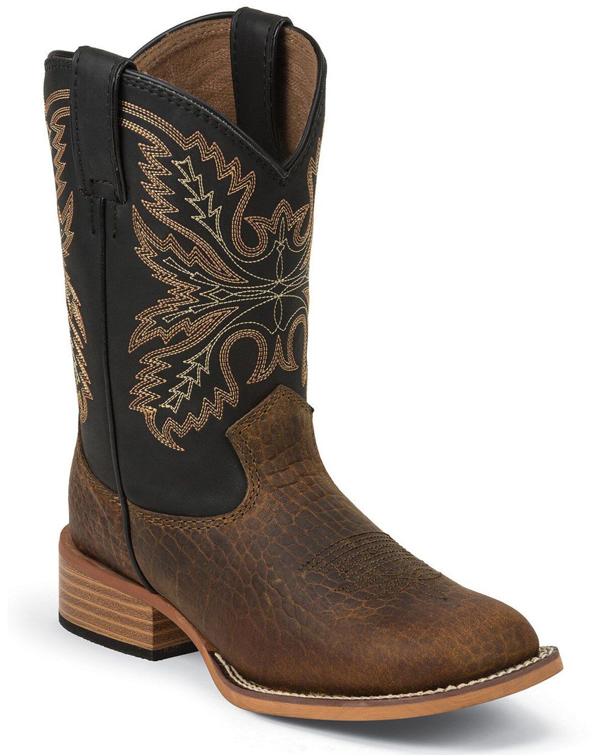 Youth justin work boots 2025