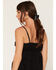 Image #1 - Shyanne Women's Silver Stars Claw Clip, Black, hi-res