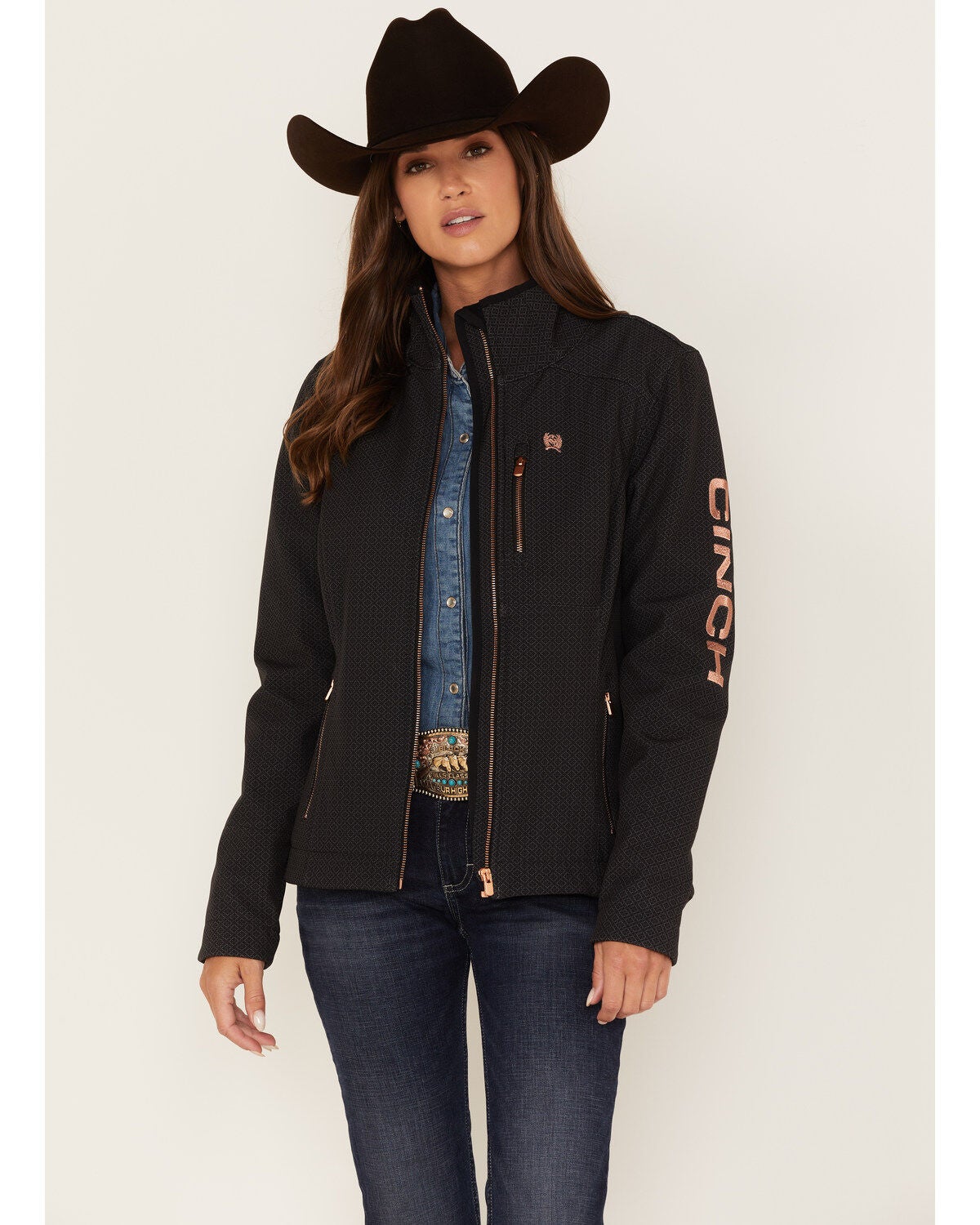 Cinch Women's Solid Pattern Storm 