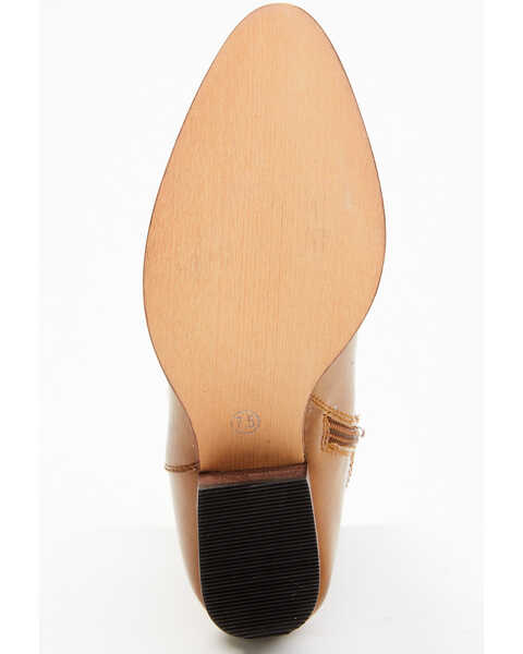 Image #7 - Roper Women's Nettie Western Boots - Medium Toe, Tan, hi-res