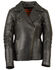Image #1 - Milwaukee Leather Women's Long Length Vented Biker Leather Jacket, , hi-res