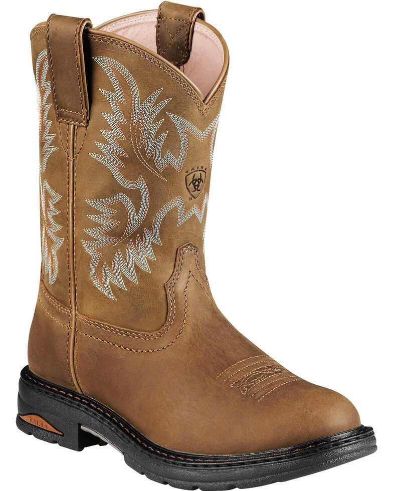 Ariat Tracey Pull On Work Boots Composite Toe Boot Barn