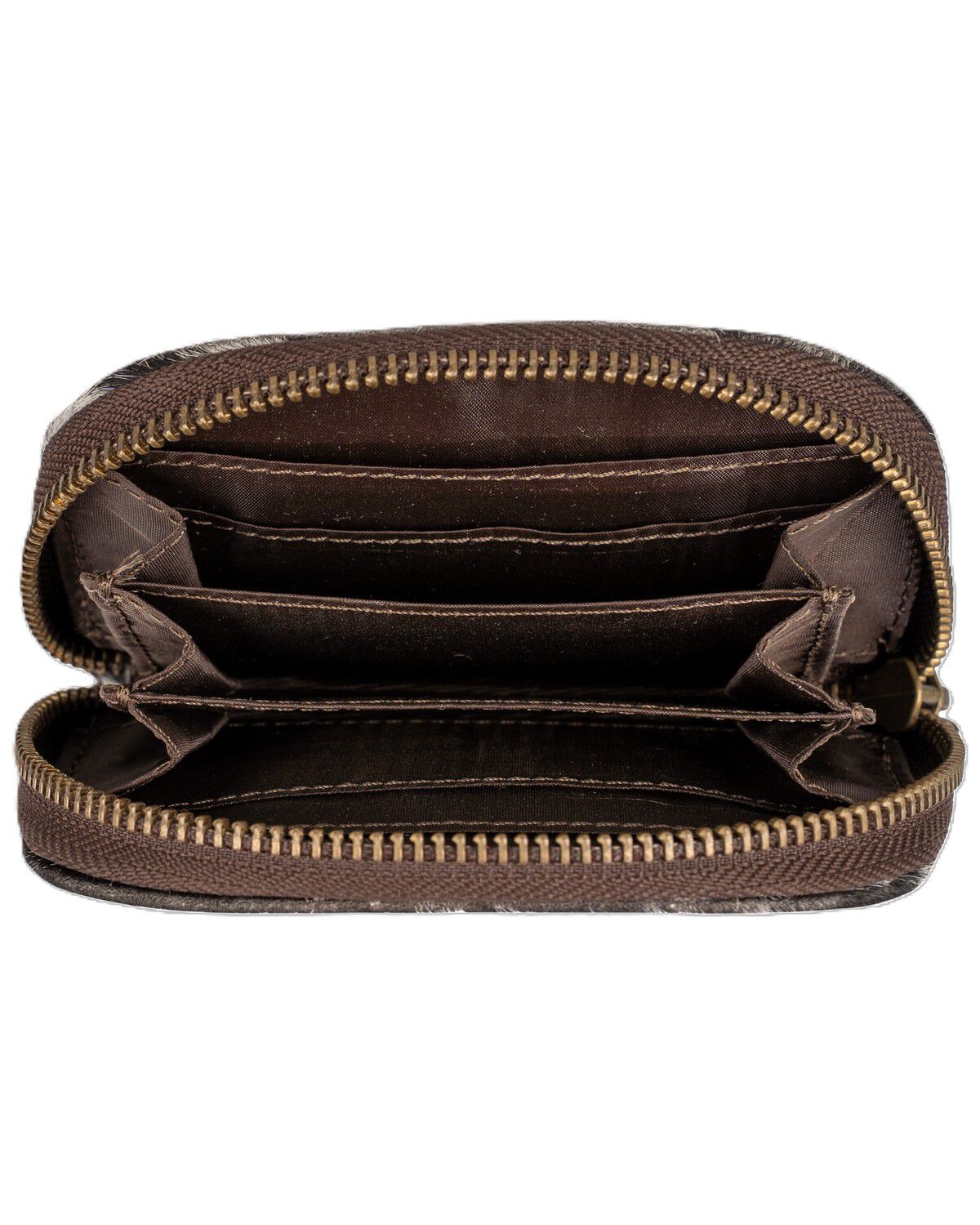 Image #4 - STS Ranchwear By Carroll Cowhide Adlee Keychain Wallet, Brown, hi-res