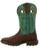 Image #3 - Rocky Women's Legacy 32 Western Boots - Square Toe, Green/brown, hi-res