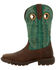 Image #3 - Rocky Women's Legacy 32 Western Boots - Square Toe , Green/brown, hi-res
