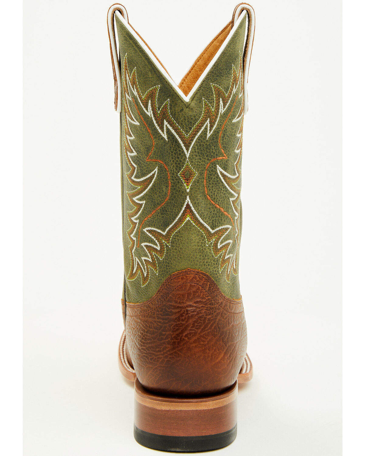 Image #5 - Cody James Black 1978® Men's Benson Western Boots - Broad Square Toe, Green, hi-res