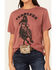 Image #3 - Shyanne Women's Fearless Short Sleeve Graphic Tee, , hi-res