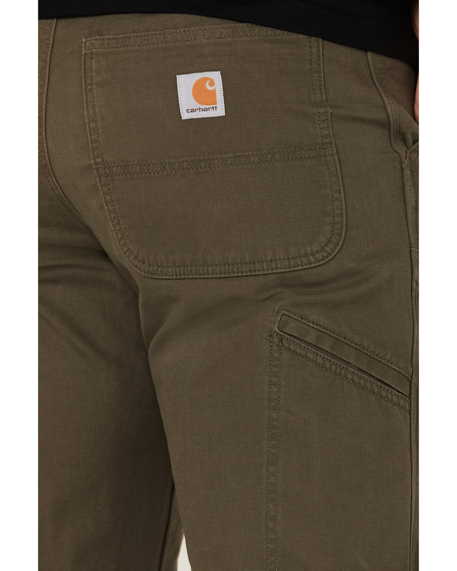 Image #4 - Carhartt Men's Rugged Flex Rigby Double-Front Straight Utility Work Pants, Medium Grey, hi-res