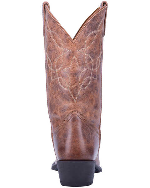 Image #4 - Laredo Men's Oliver Tan Western Boots - Snip Toe, , hi-res
