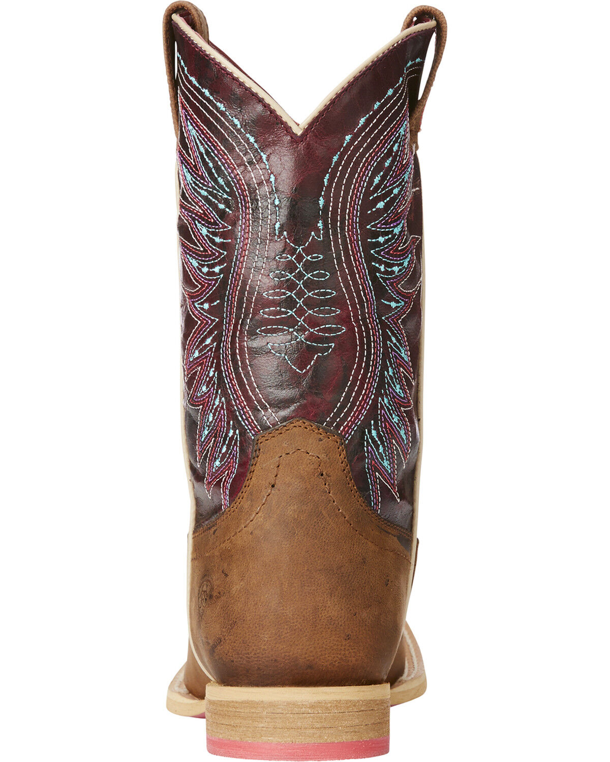 ariat women's vaquera square toe western boots