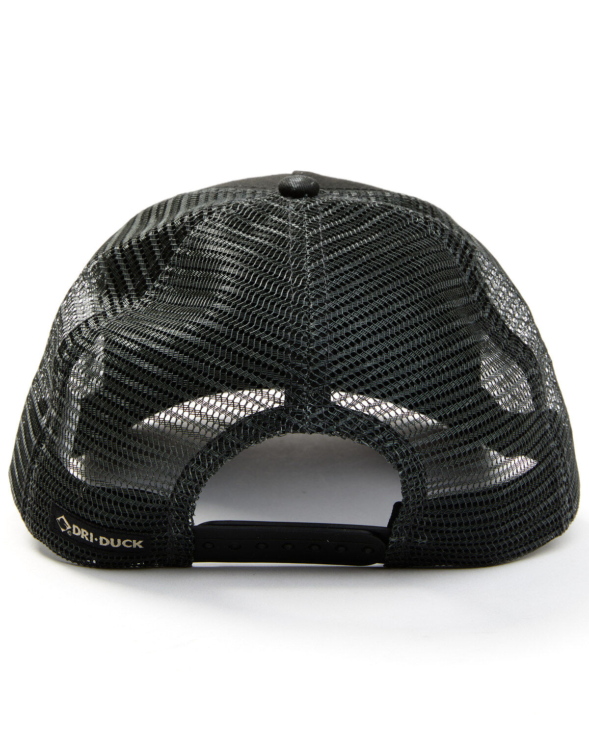 Image #3 - Dri-Duck Men's Retro Rope Americana Ball Cap, Black, hi-res