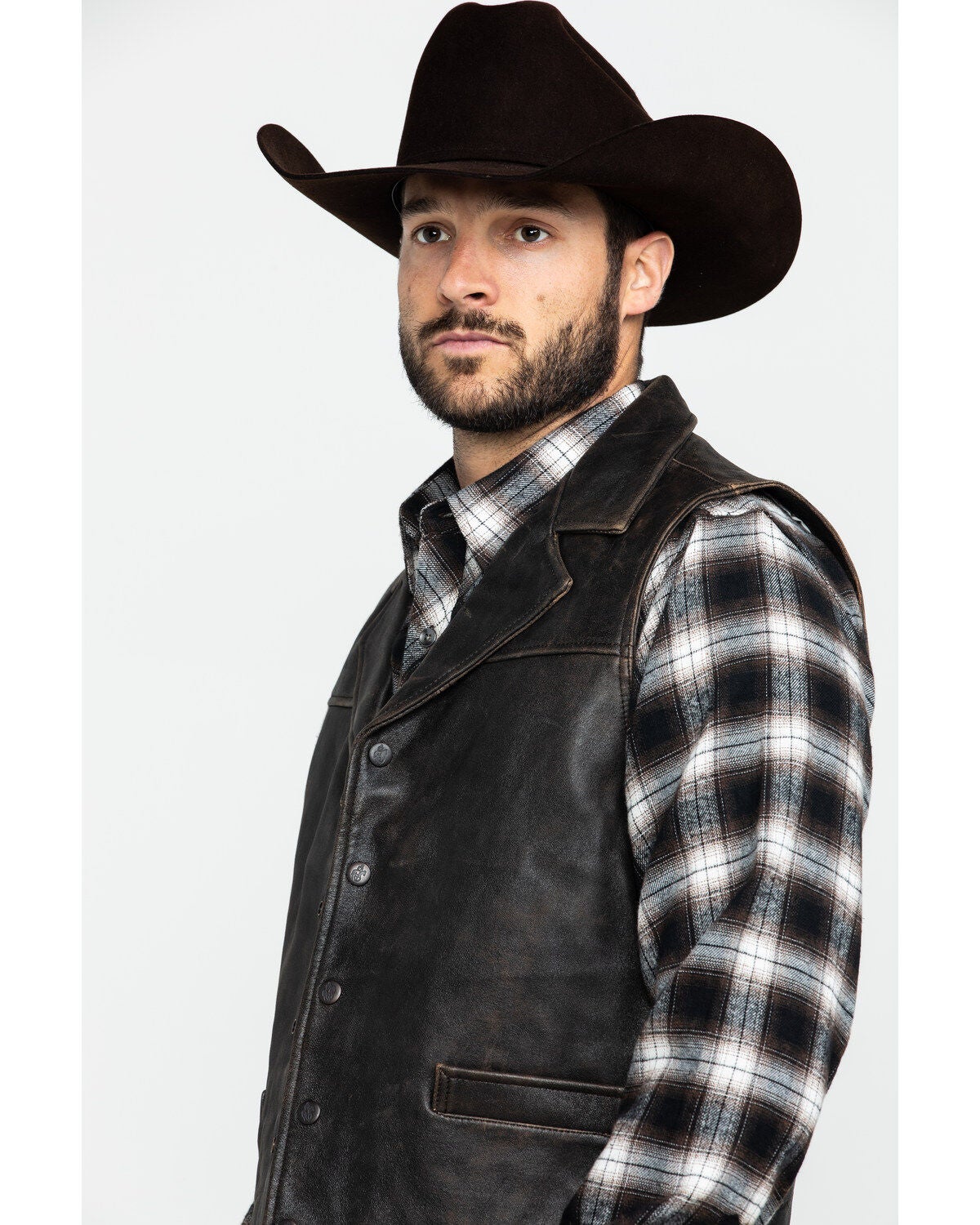 outback leather vest