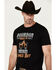 Image #2 - Cody James Men's Bourbon Wisdom Short Sleeve Graphic T-Shirt, Black, hi-res