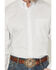 Image #3 - George Strait by Wrangler Men's Geo Print Long Sleeve Button-Down Stretch Western Shirt, White, hi-res