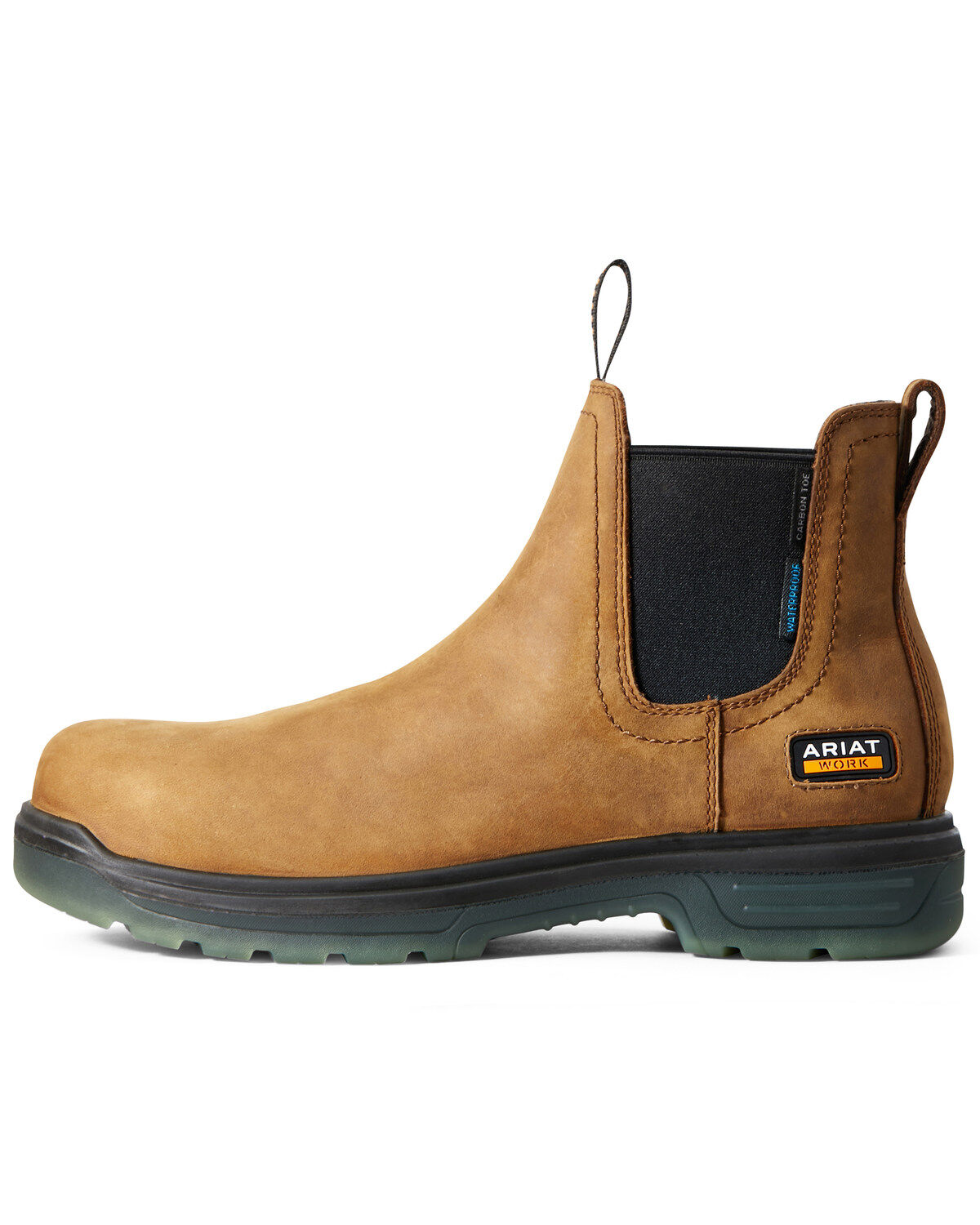 Image #2 - Ariat Men's Waterproof Turbo Chelsea Work Boots - Carbon Toe, , hi-res