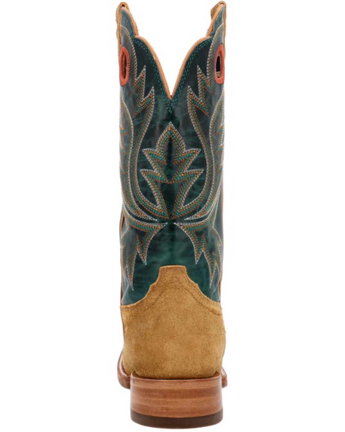 Image #5 - Durango Men's PRCA Collection Roughout Western Boots - Square Toe, Multi, hi-res