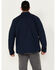 Image #4 - Hawx Men's Weathered Canvas Fleece Lined Jacket, Navy, hi-res