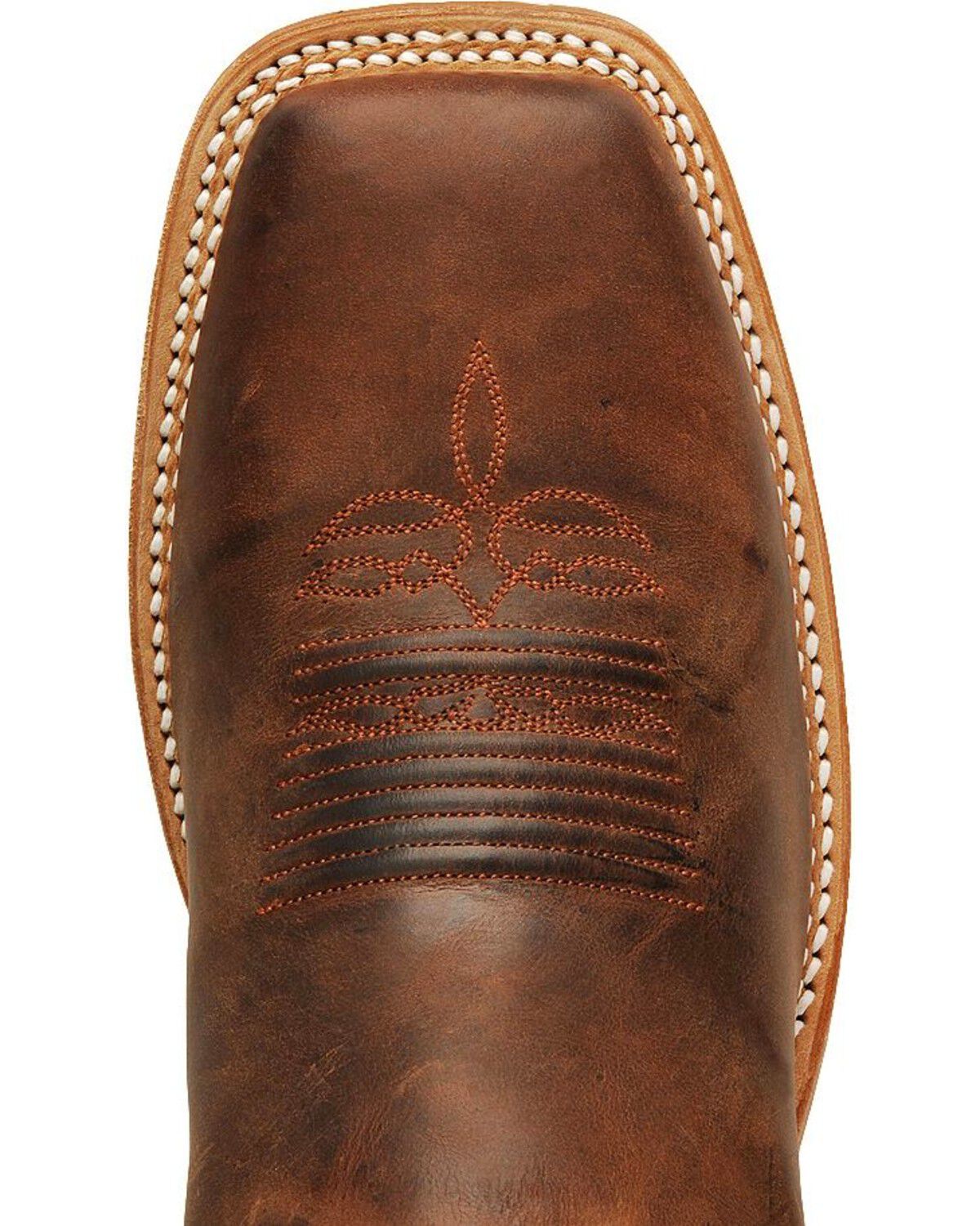 Image #6 - Justin Men's Bent Rail Collection Western Boots, Cognac, hi-res