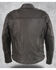 Image #3 - Milwaukee Leather Men's Heated Scooter Jacket, Black, hi-res