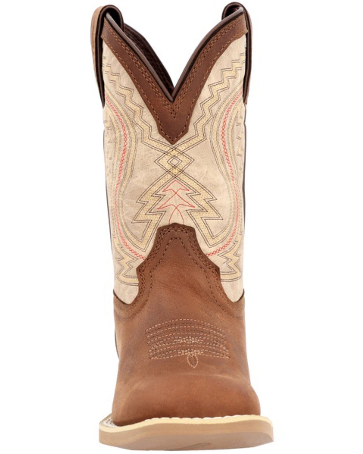 Image #6 - Durango Boys' Lil' Rebel Pro™ Western Boots - Broad Square Toe, Coffee, hi-res