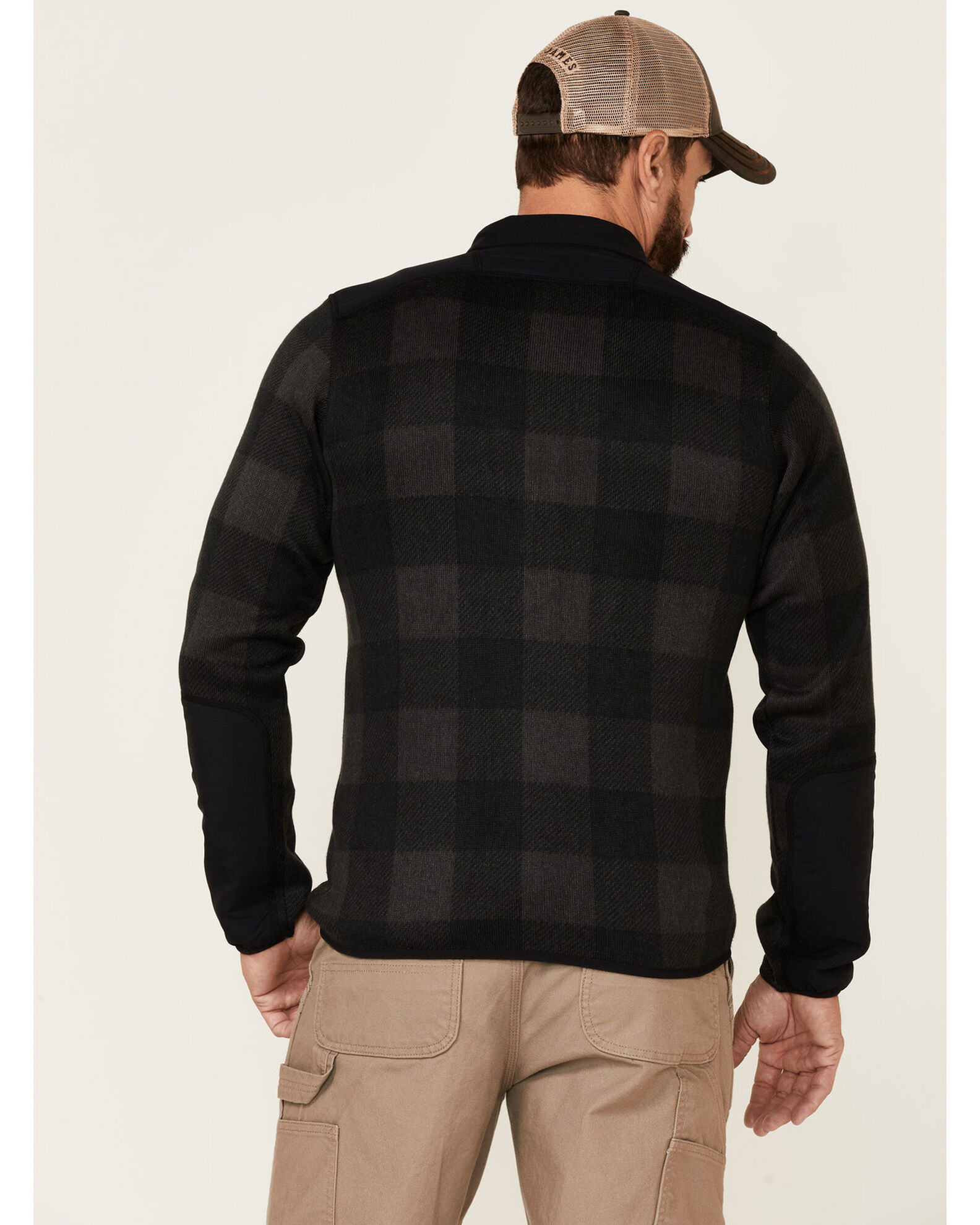 Men's buffalo plaid pullover outlet