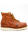 Thorogood Men's 6" Moc Toe Lace-Up Work Boots, Tan, hi-res