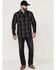 Ariat Men's Harrold Plaid Long Sleeve Snap Western Flannel Shirt  , Black, hi-res